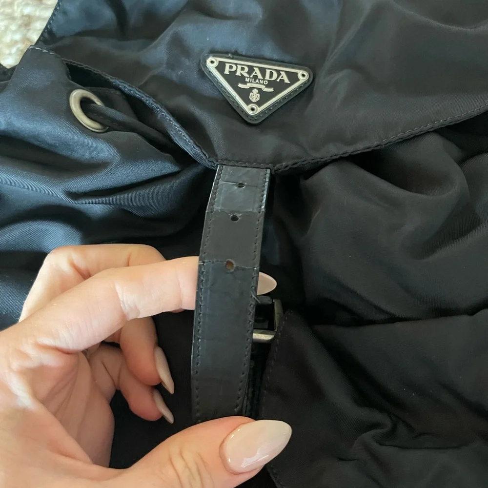 Prada black Backpack - Picture 3 of 12